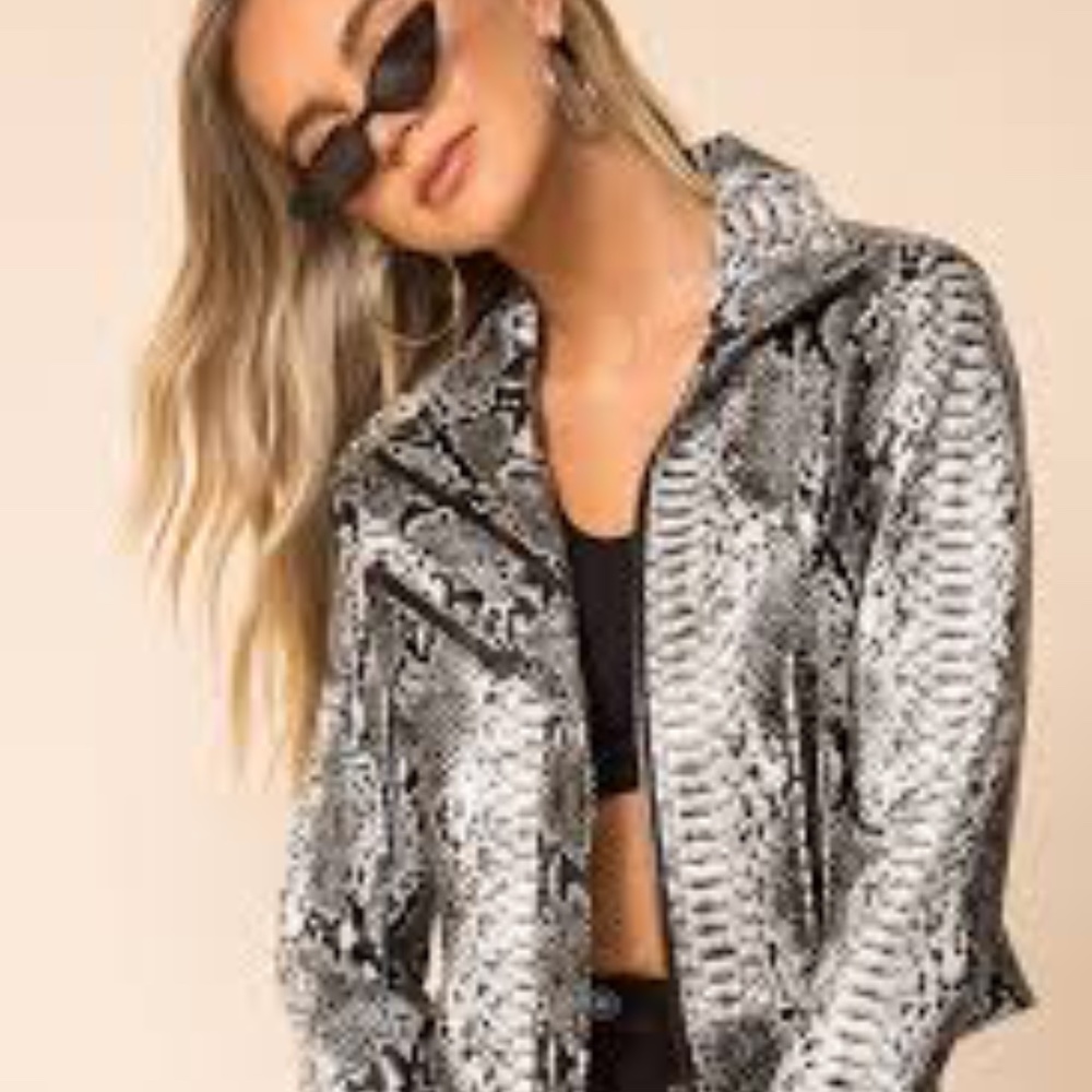 BLANK NYC ANACONDA JACKET. - Picture 2 of 9